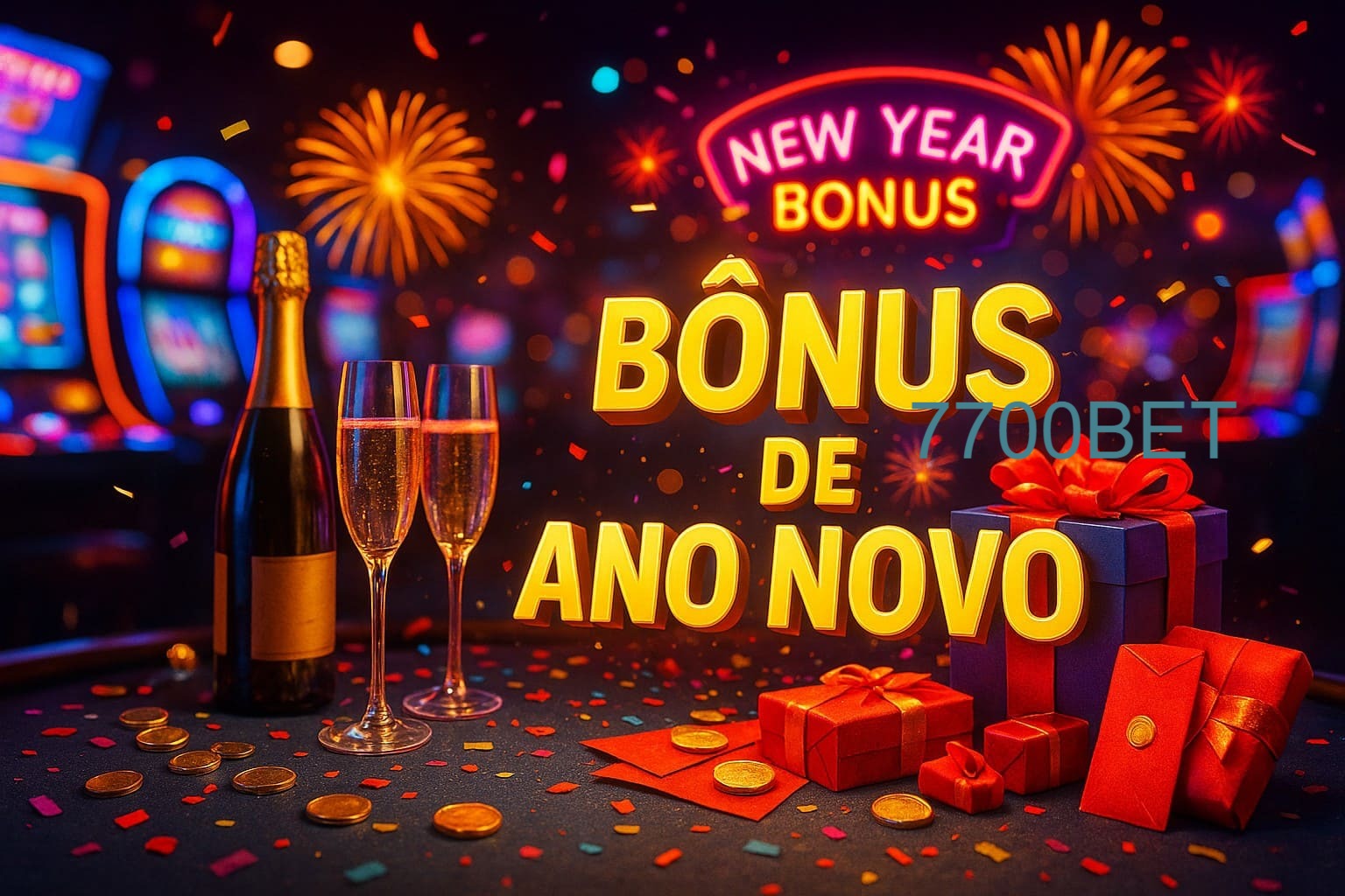 Promoções de Ano Novo no 7700BET